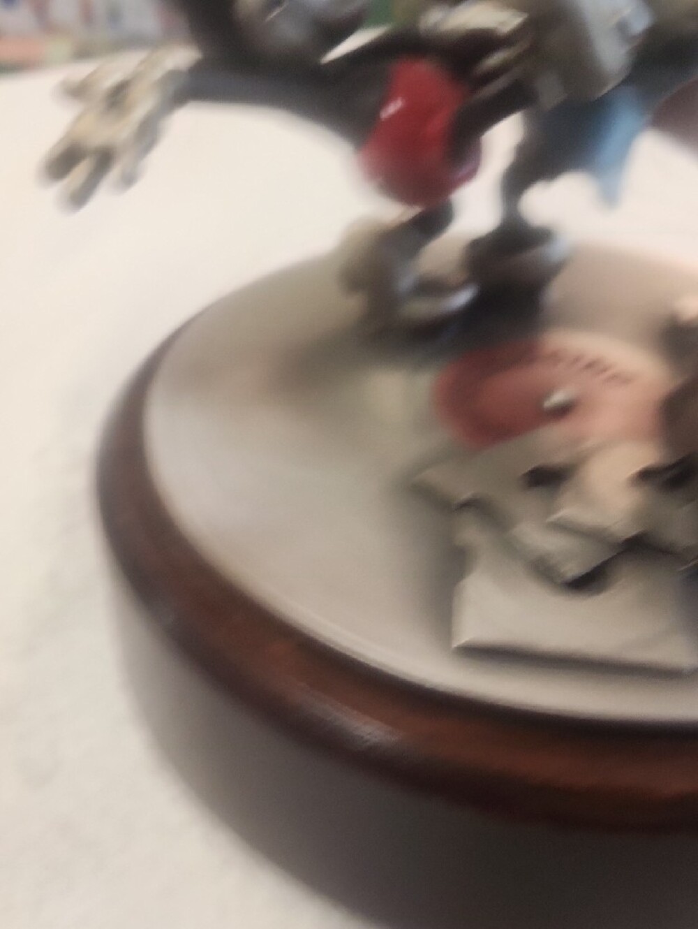Mickey And Minnie Mouse Jitterbugging Pewter Figurine 1994 Limited Edition -READ - Picture 9 of 14